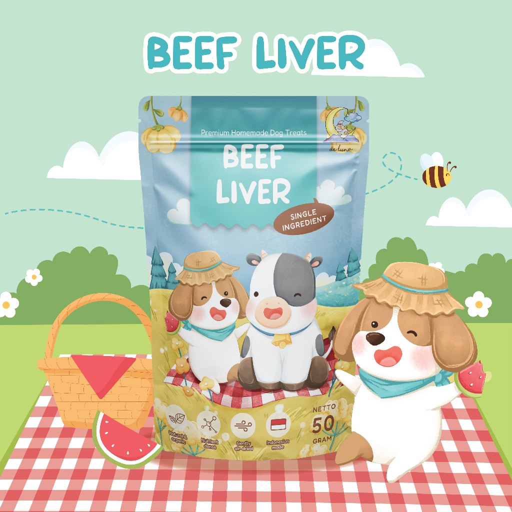 

deLuna Dehydrated Beef Liver
