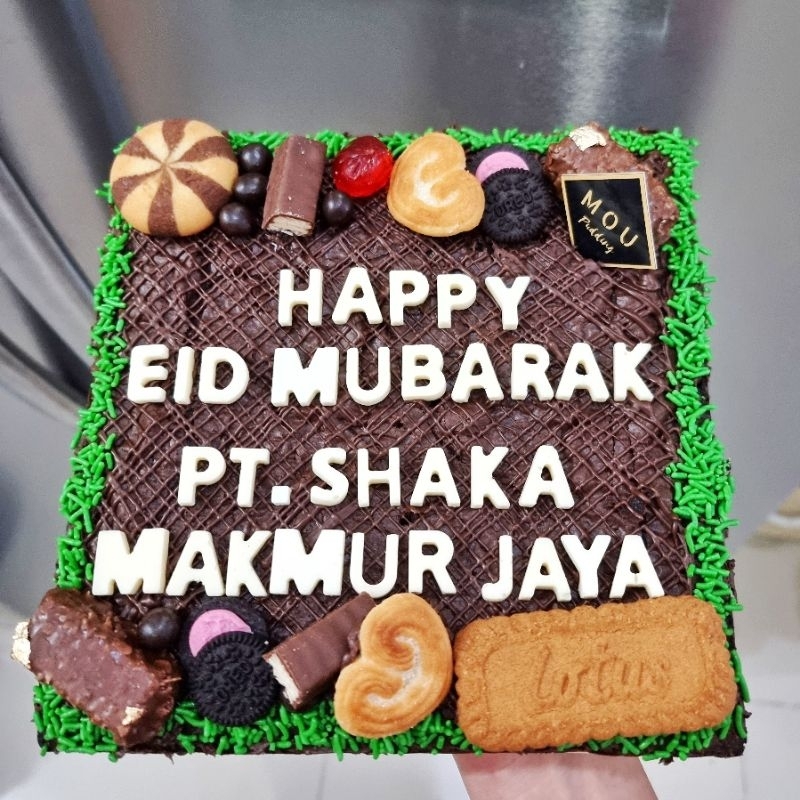 

Hampers Idul Fitri Fudgy Brownies uk 20x20