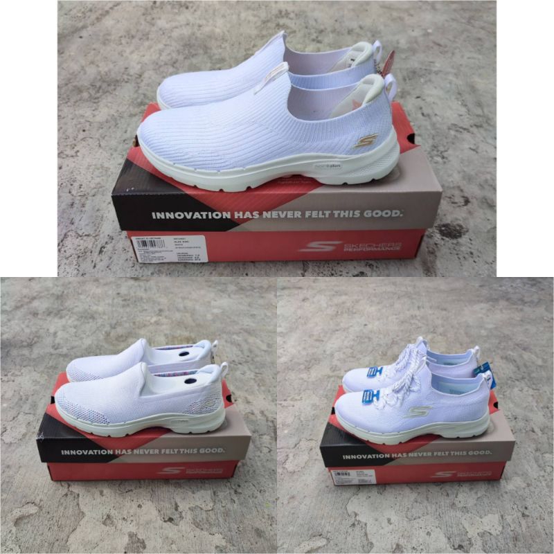 Sepatu Slip On Wanita SKECHERS GO WALK 6 ORIGINAL