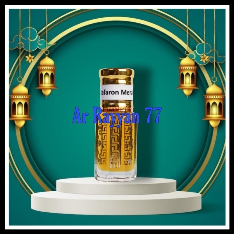 Parfum Jafaron Merah - Original Asli 100% - Minyak Wangi Non Alkohol - Parfum Sholat Import Arab Sau