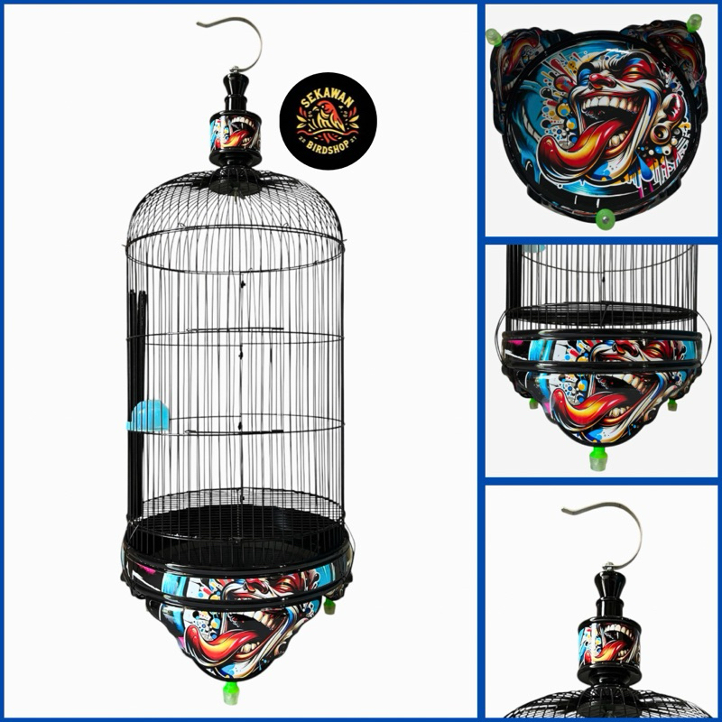 SANGKAR LOVEBIRD DECAL MURAH | SANGKAR KONIN, SOGON HIGH QUALITY