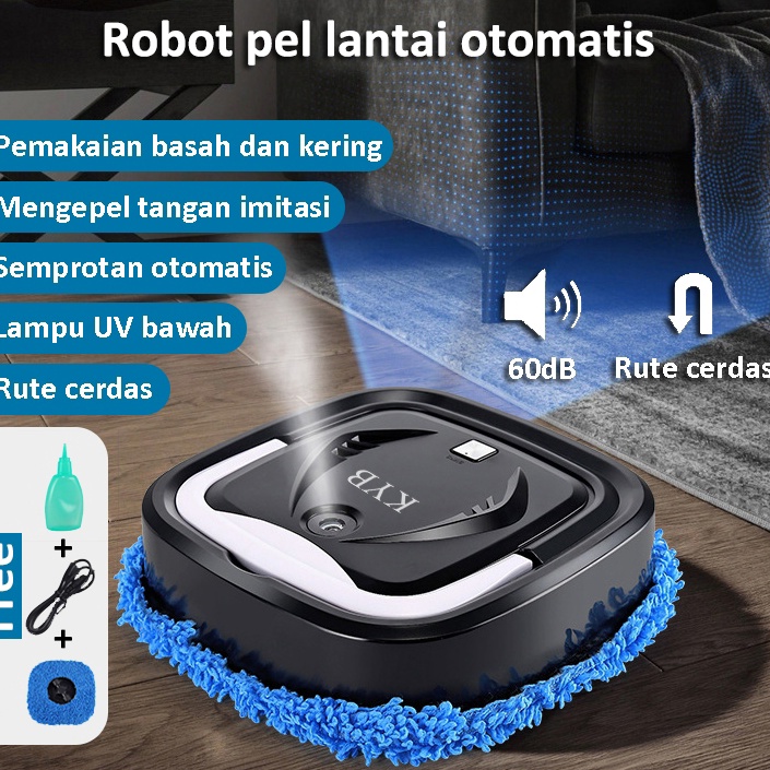 Diskon 224 KYB Robot Pembersih Lantai Robot Pel Lantai Pembersih Lantai Otomatis Robot Pembersih Lan