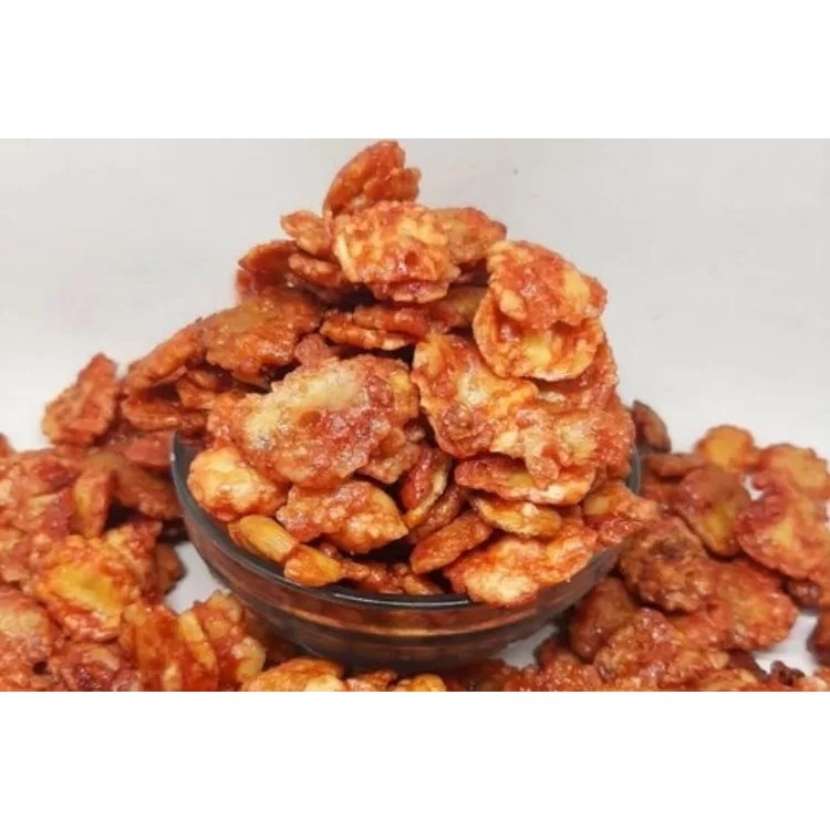 Emping mlinjo Pedas/emping mlinjo pedas Manis 1kg / Emping Mlinjo/ Kripik emping / jajan lebaran