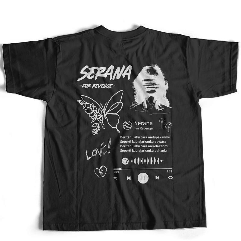 KAOS SERANA FOR REVENGE-KATUN REGULAR Katun Pria
