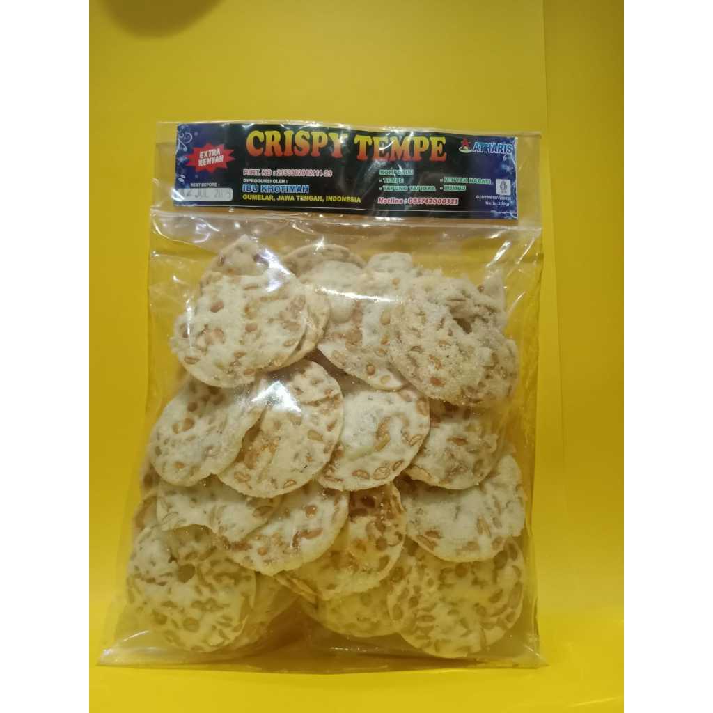 

ATHARIS KERIPIK TEMPE 250GR