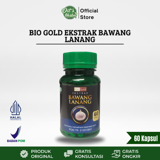 

Bawang Lanang Bio Gold Ekstrak Garlic Tunggal Bawang Hitam Putih Tunggal Lanang Original BPOM