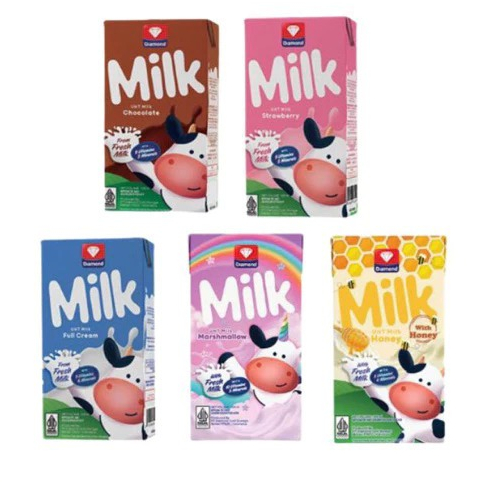 

Susu UHT Diamond 125 ml
