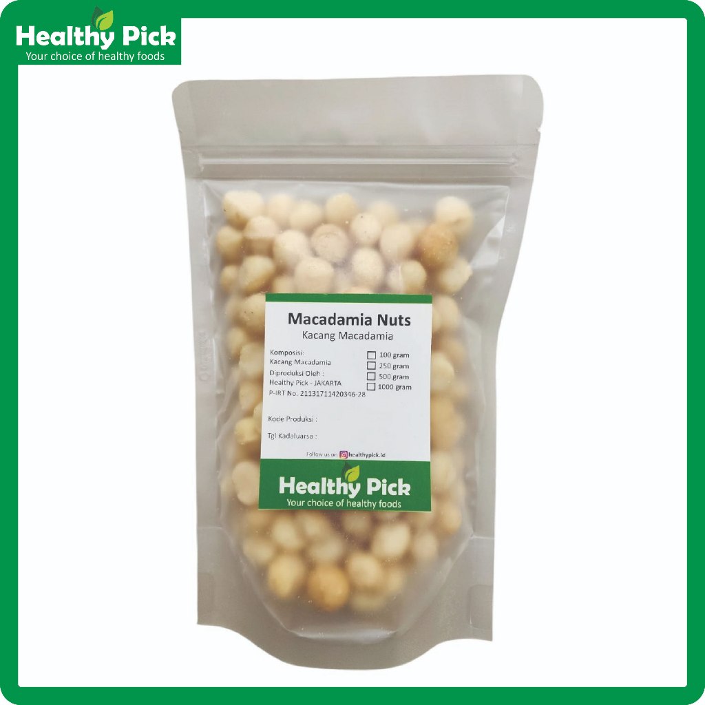 

Macadamia Nuts Kacang Macadamia 500gr