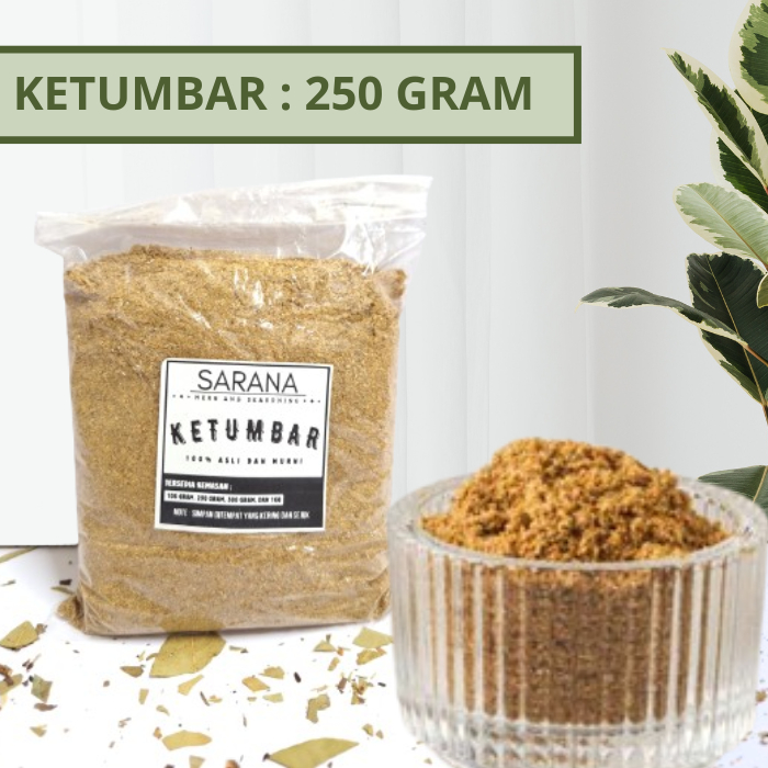 

Ketumbar Bubuk 250 Gram Organik 100% / Rempah Bubuk Powder / Bumbu Dapur Bubuk Lengkap