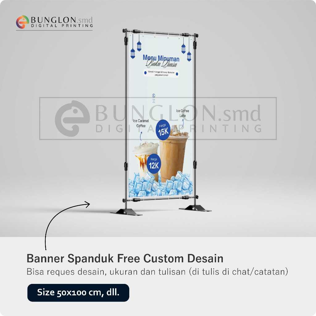 PRINT CETAK SPANDUK BANNER MENU MINUMAN CUSTOM DESAIN