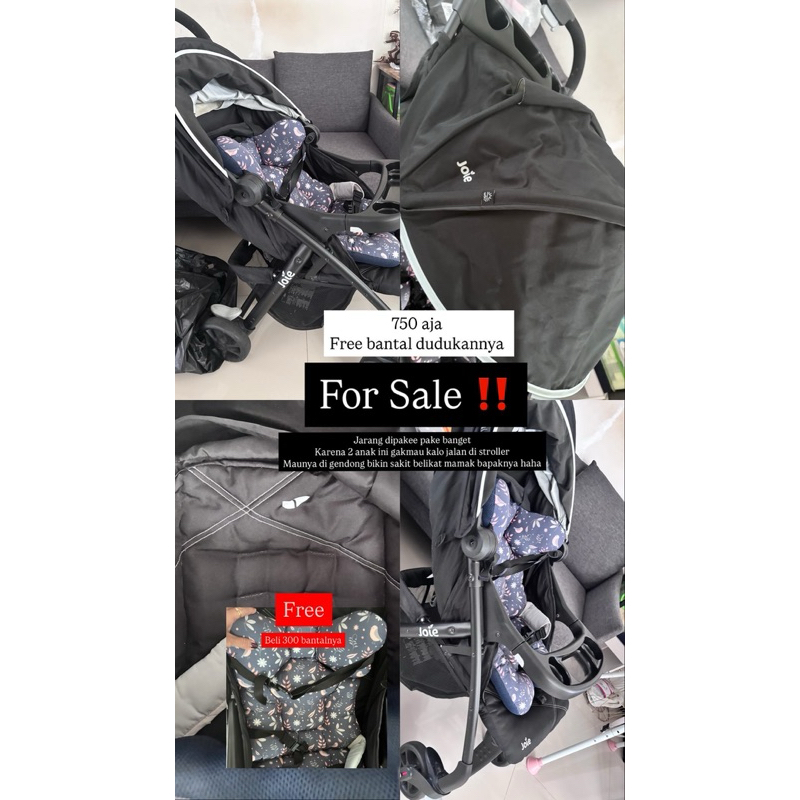stroller joie + bantal alas