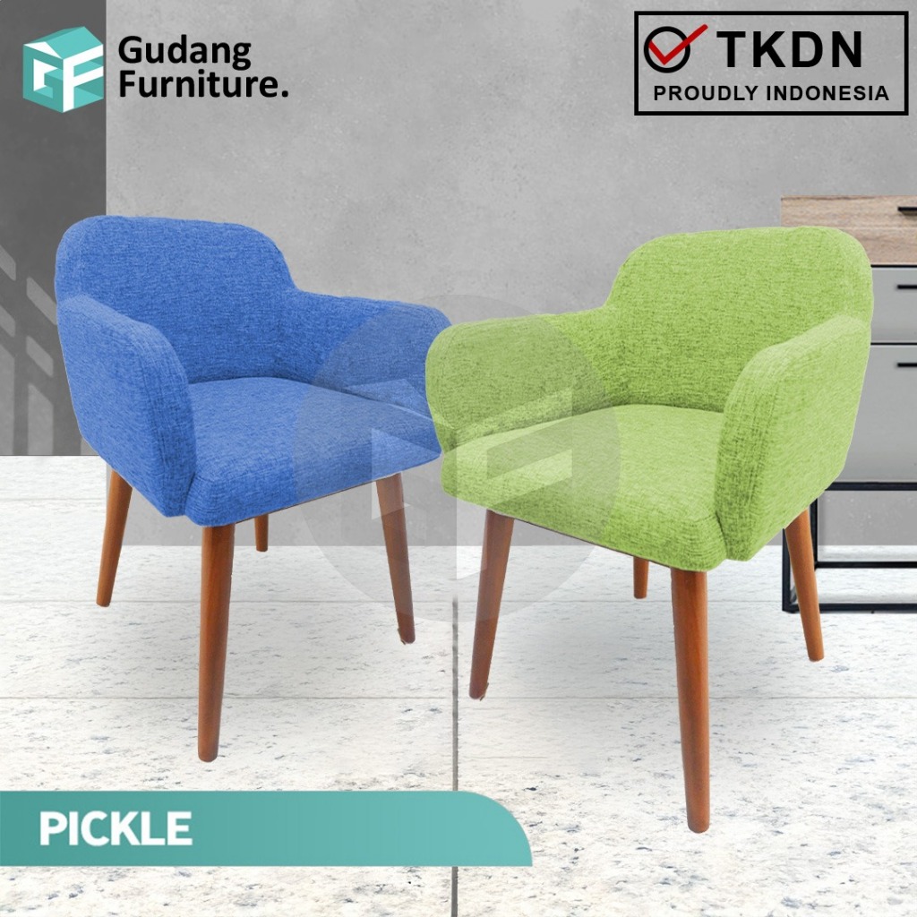 Kursi Makan Kursi Lounge Kursi Cafe Sofa 1 Dudukan - PICKLE