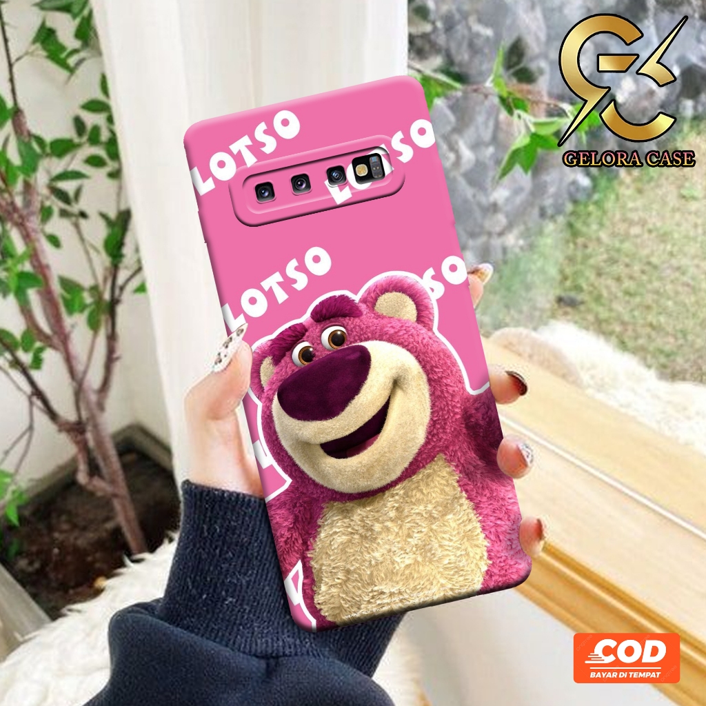 Softcase Samsung Galaxy S10 Plus - Geloracase - Casing Samsung Galaxy S10 Plus - Motif case Cartoon 