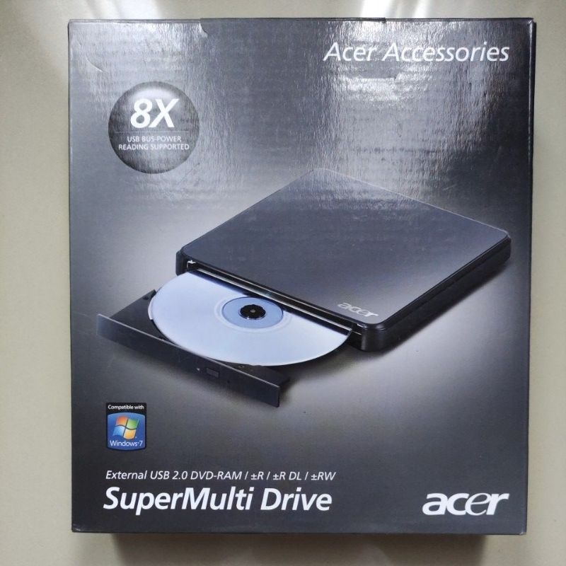 External Slim DVD RW Acer