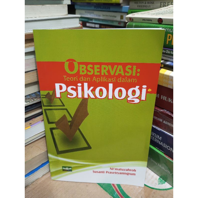 Observasi Teori & Aplikasi Dalam Psikologi Ni'matuzahroh
