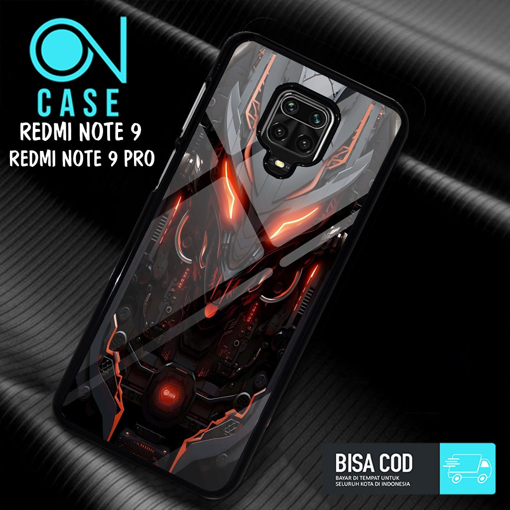 mistercase11 Case XIAOMI REDMI NOTE 9 PRO Motif ROBOT Case Hp Glossy Casing Hardcase Softcase Bisa c