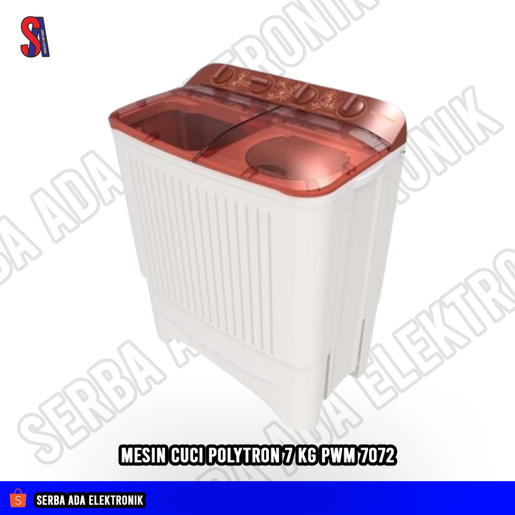 Mesin Cuci Polytron 7 Kg PWM 7072