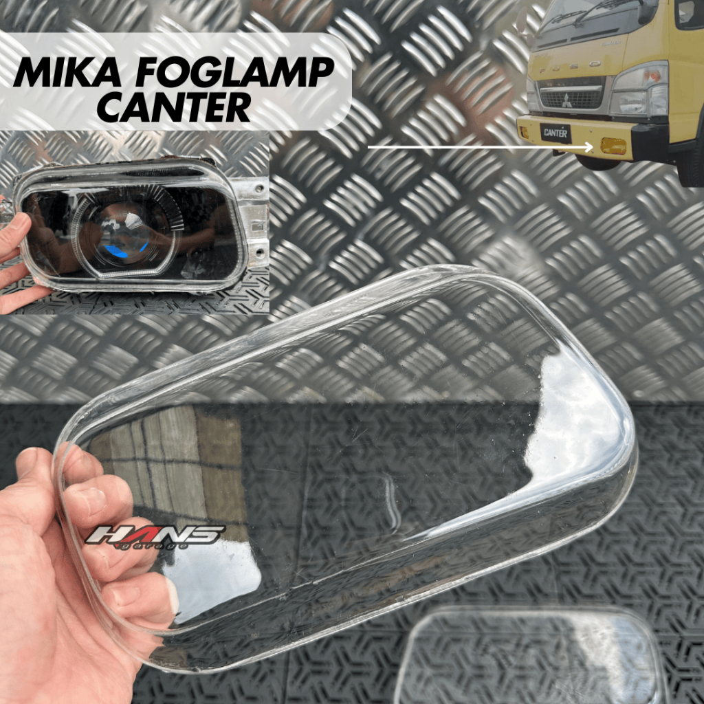 KOLAHA_KASIMAN - MIKA FOGLAMP CANTER BENING BAHAN BI-LED / PROJI LAMPU TEMBAK MOBIL