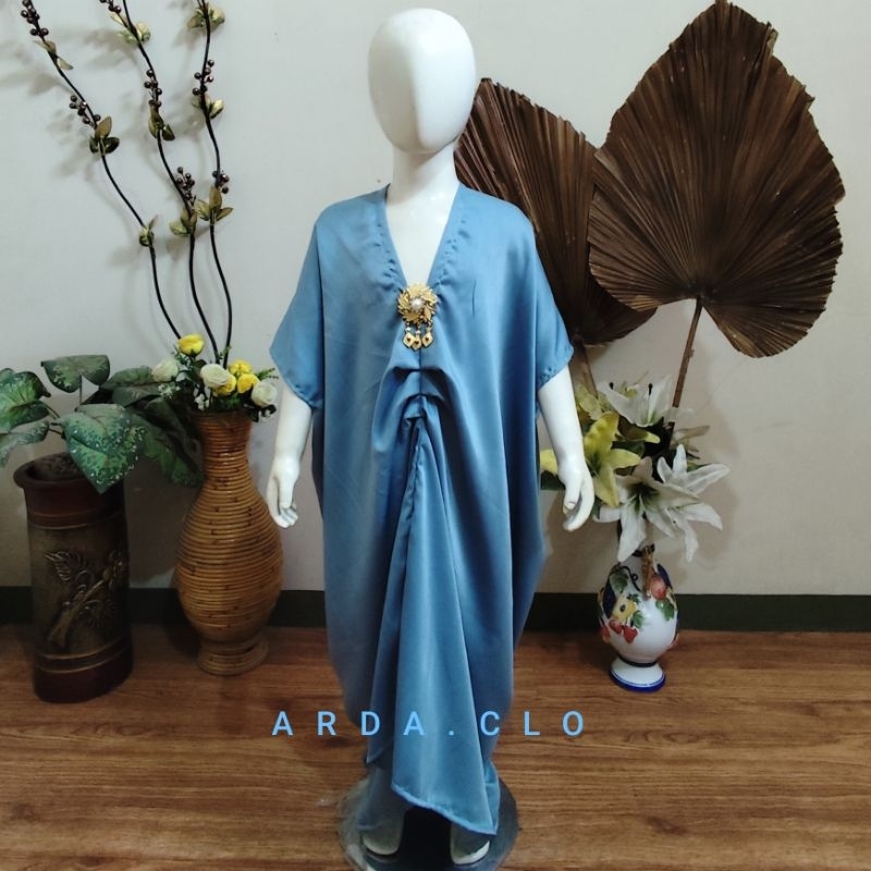 lok BAJU KAFTAN MAXMARA ANAK GOOD QUALITY FREE BROSS / DRESS KALONG PESTA ANAK PEREMPUAN / GAMIS