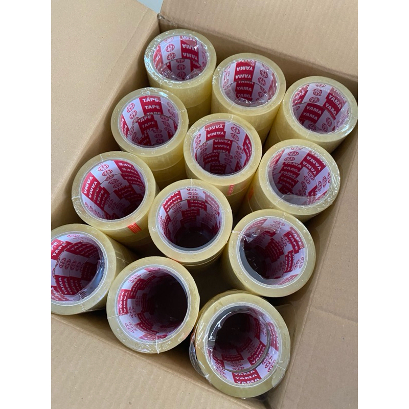 

LAKBAN BESAR YAMA TAPE BENING COKLAT MURAH 90YARD 45 MM ISOLASI / SOLATIP / LAKBAN BENING TERMURAH