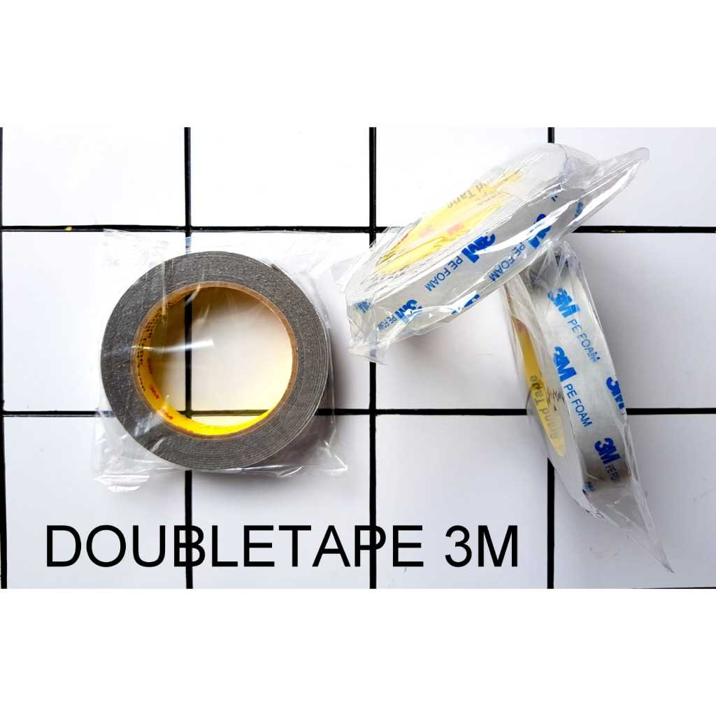 

(1 Pcs) Double Tape 3M 1 Inch / Lem Timbal Balik / Perekat 2 Sisi Double Side Tape 3M 1 Inch