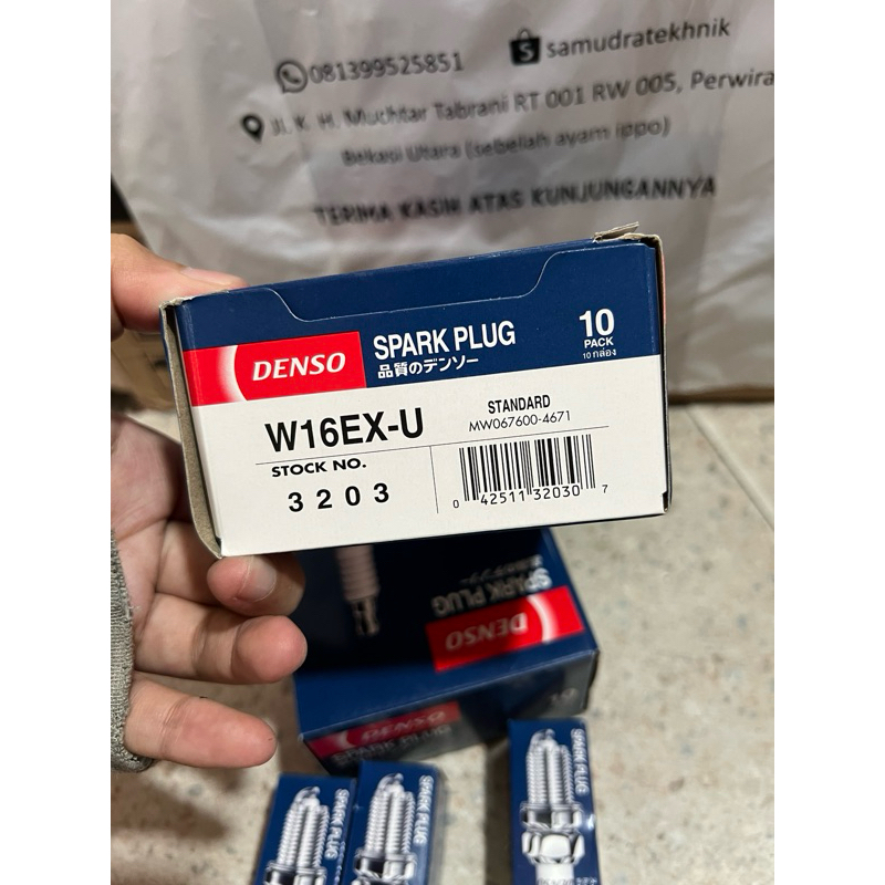 Busi Denso W16EX-U Busi Carry Karimun Jimny Kuda original denso