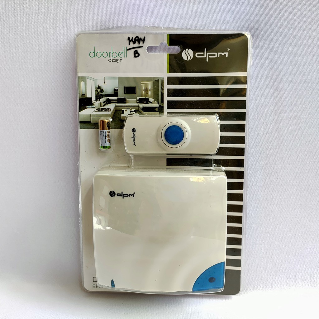 Doorbell Wireless - Bel Pintu - Bel Rumah - Pakai Baterai (DC) - DPM