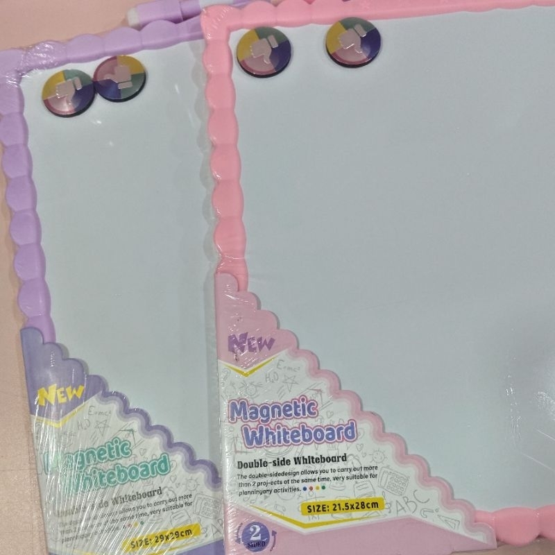 

MAGNETIC WHITE BOARD DOUBLE SIDE