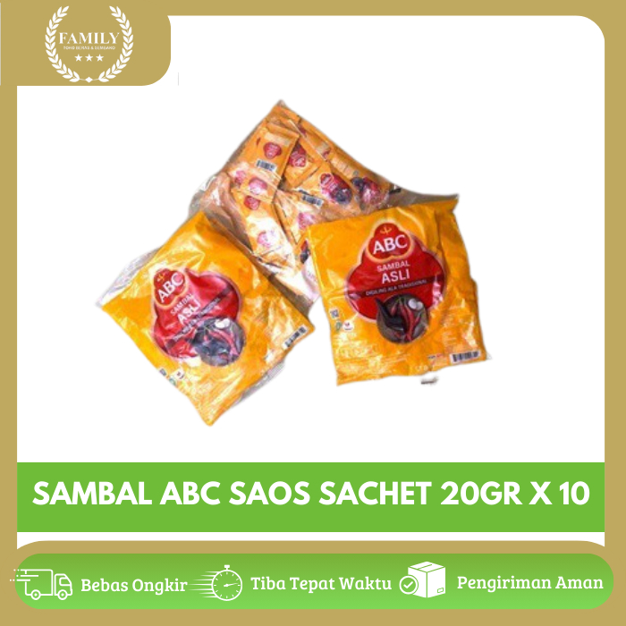 

Saos Sambal ABC Sachet – Berbagai Ukuran 1 Pak