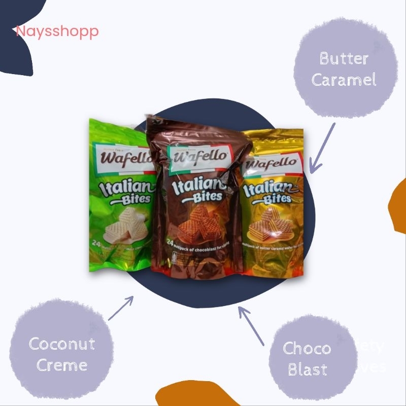 

Wafello Wafer Bites 800 gr
