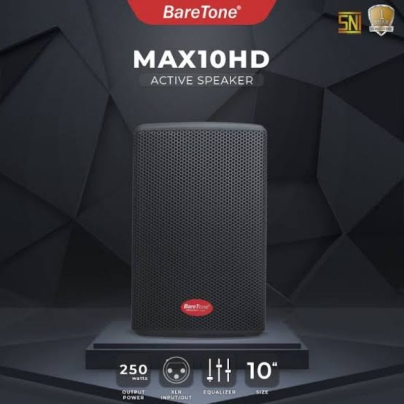 Speaker Aktif Baretone MAX10HD 10inch Baretone MAX10HD Original