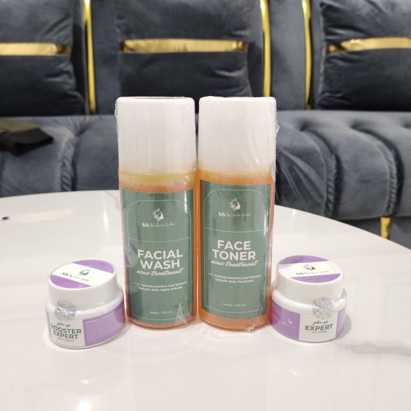 paket ACNE TREATMENT BPOM SS GLOW UP by sartika diman