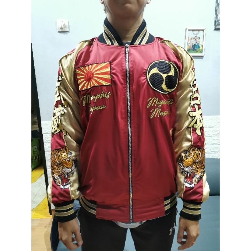 jaket Sukajan memphis original miyamoto musashi