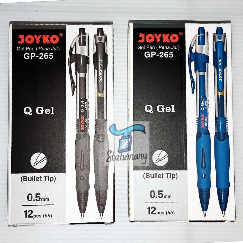 

Bolpoin / Pulpen / Qgel Pen Joyko Gel Pen GP 265 / 0,5mm (Per 1Pc).