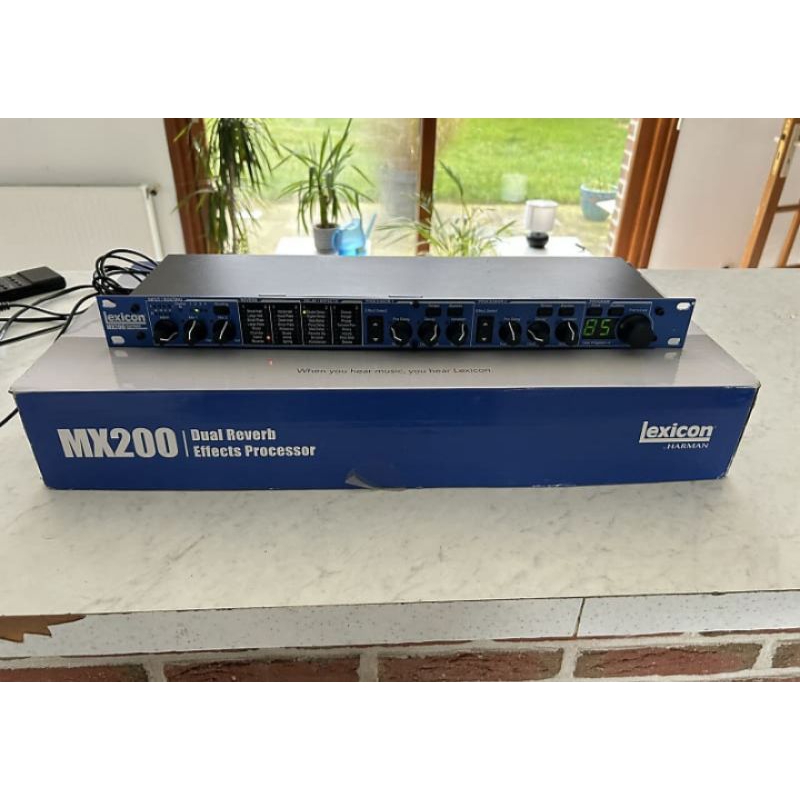 efek vocal Lexicon mx200 original orisinil mulus full set