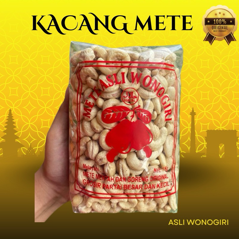 

Kacang Mete Original Kualitas Premium Tanpa Bumbu
