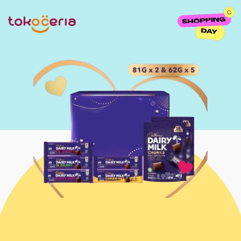 

CADBURY COKELAT PAKET VALENTINE GIFT BOX