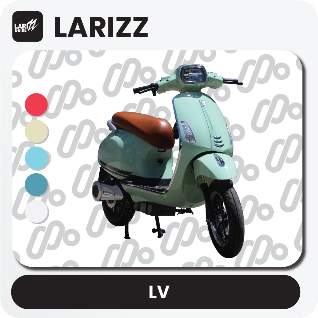 Motor Listrik Larizz LV Model Vespa Classic