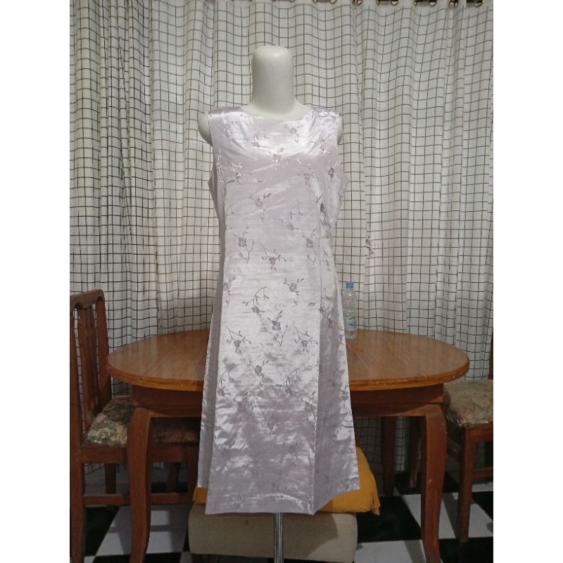 Dress Mewah Ungu muda