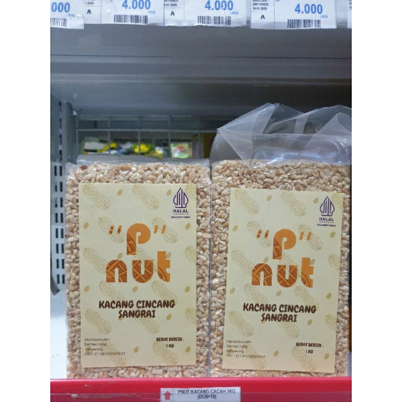 

Pnut kacang cacah 1kg [Dos=10]