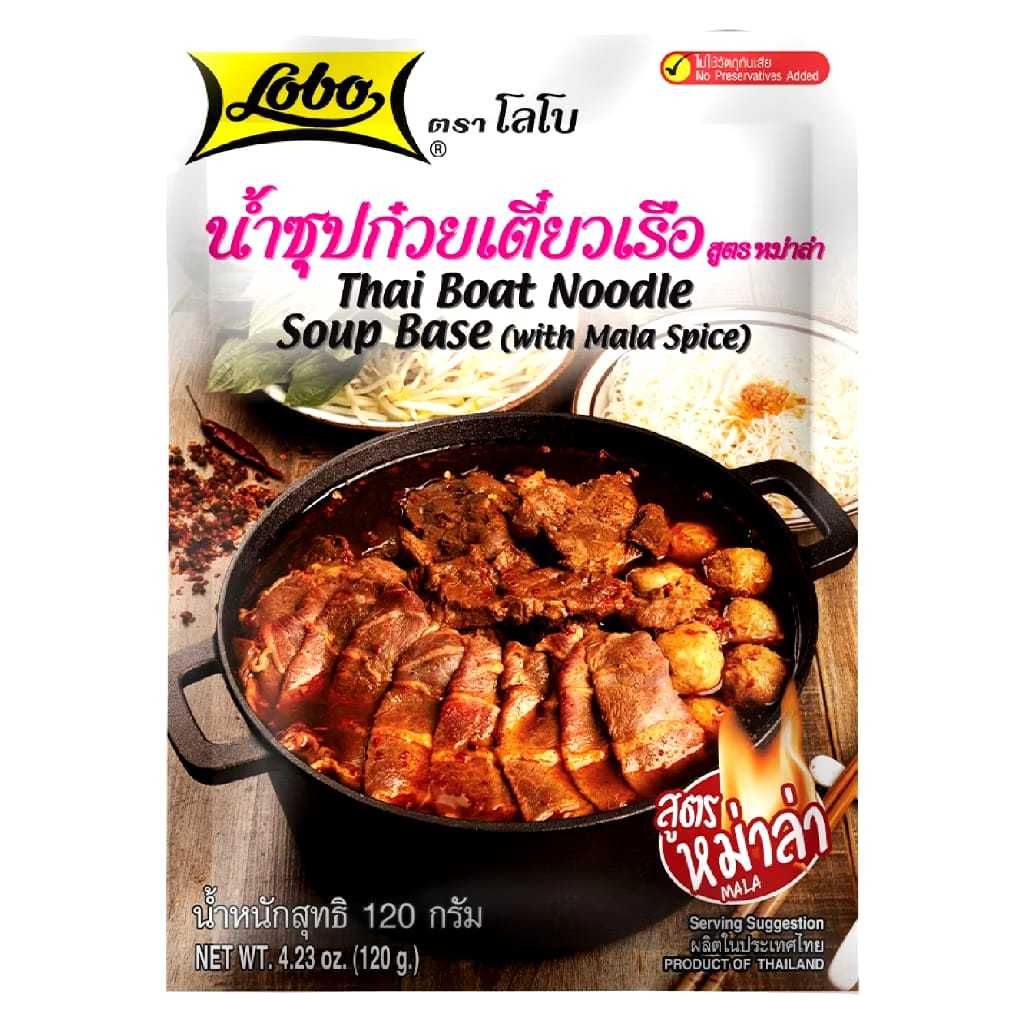 

Lobo Thai Boat Noodle Soup Base with Maia Spice 120 g