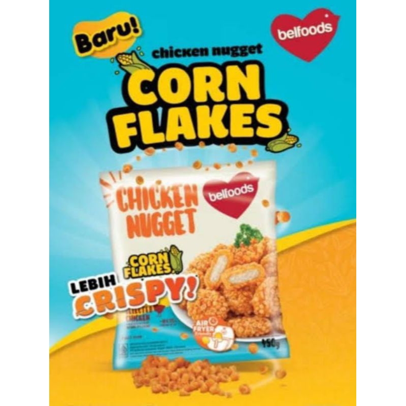 

Belfoods Chicken Nugget Corn Flakes 450g