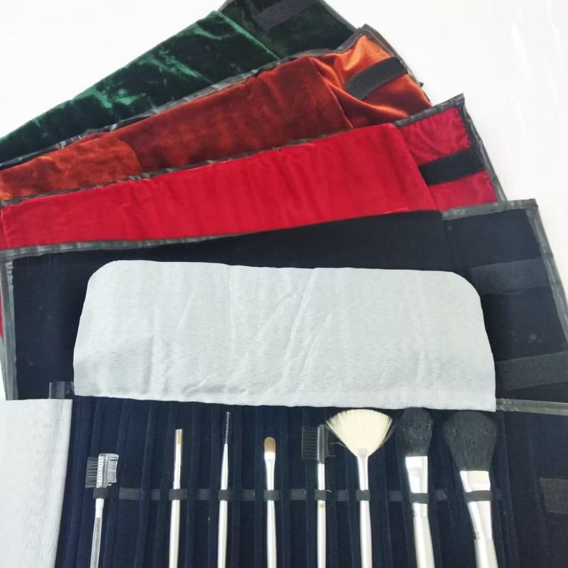 Tempat Make Up Brush Set 20pcs Model Gulung/ Roll Case Brush Set