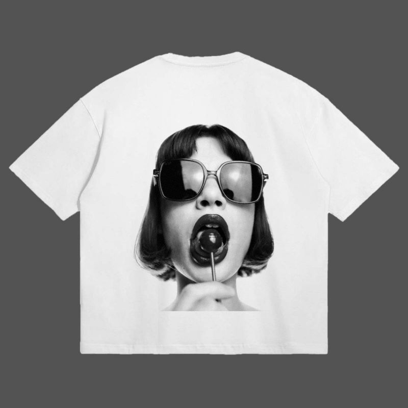 T-shirt ovs boxy loly 20s cotton combed