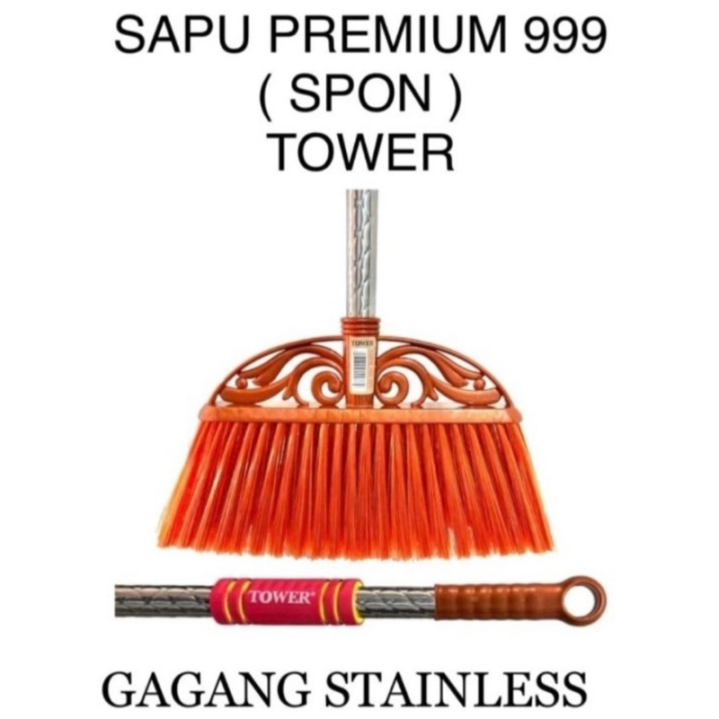 Sapu Gagang Stainless Tower