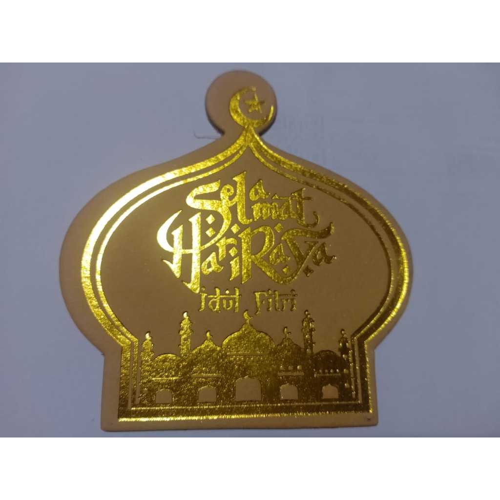 

Hangtag Lebaran/Logo Idul Fitri/Emblem lebaran
