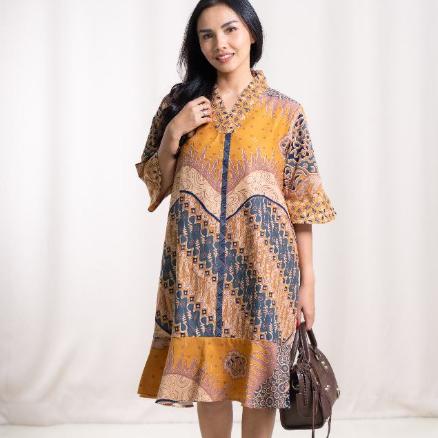 Tunik V Neck Model Bawah Tunik Peplum