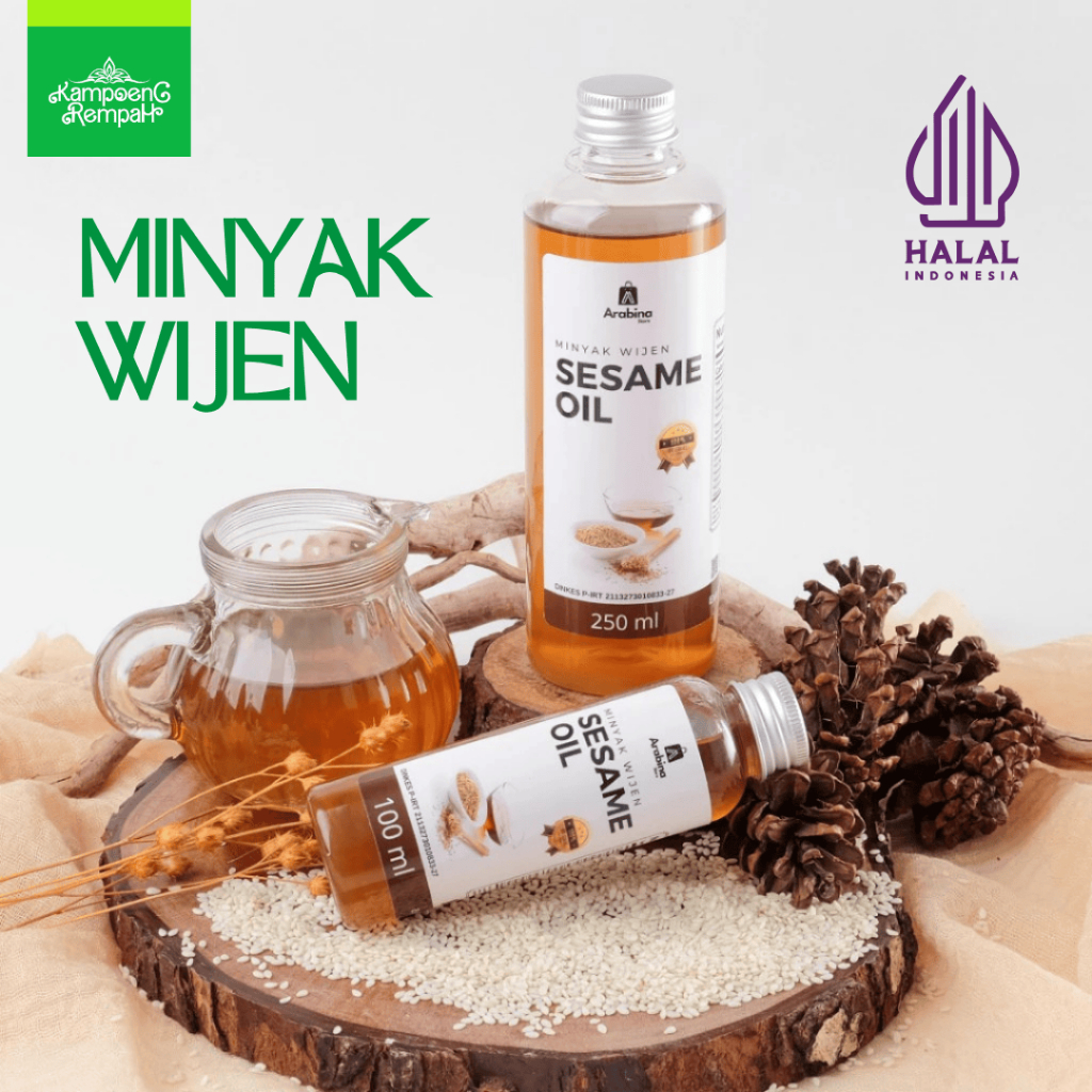

Arabina Sesame Oil Minyak Wijen Halal