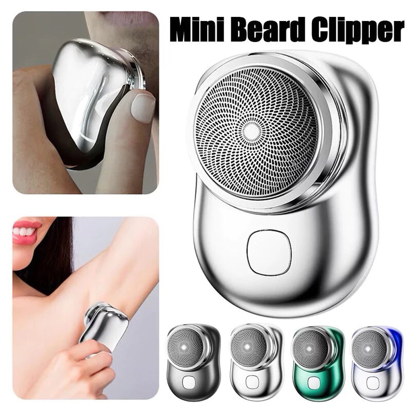 Alat Cukur Kumis Jenggot / Electric Shaver Cukur Jenggot Listrik Portable Mini Alat Cukur Jenggot