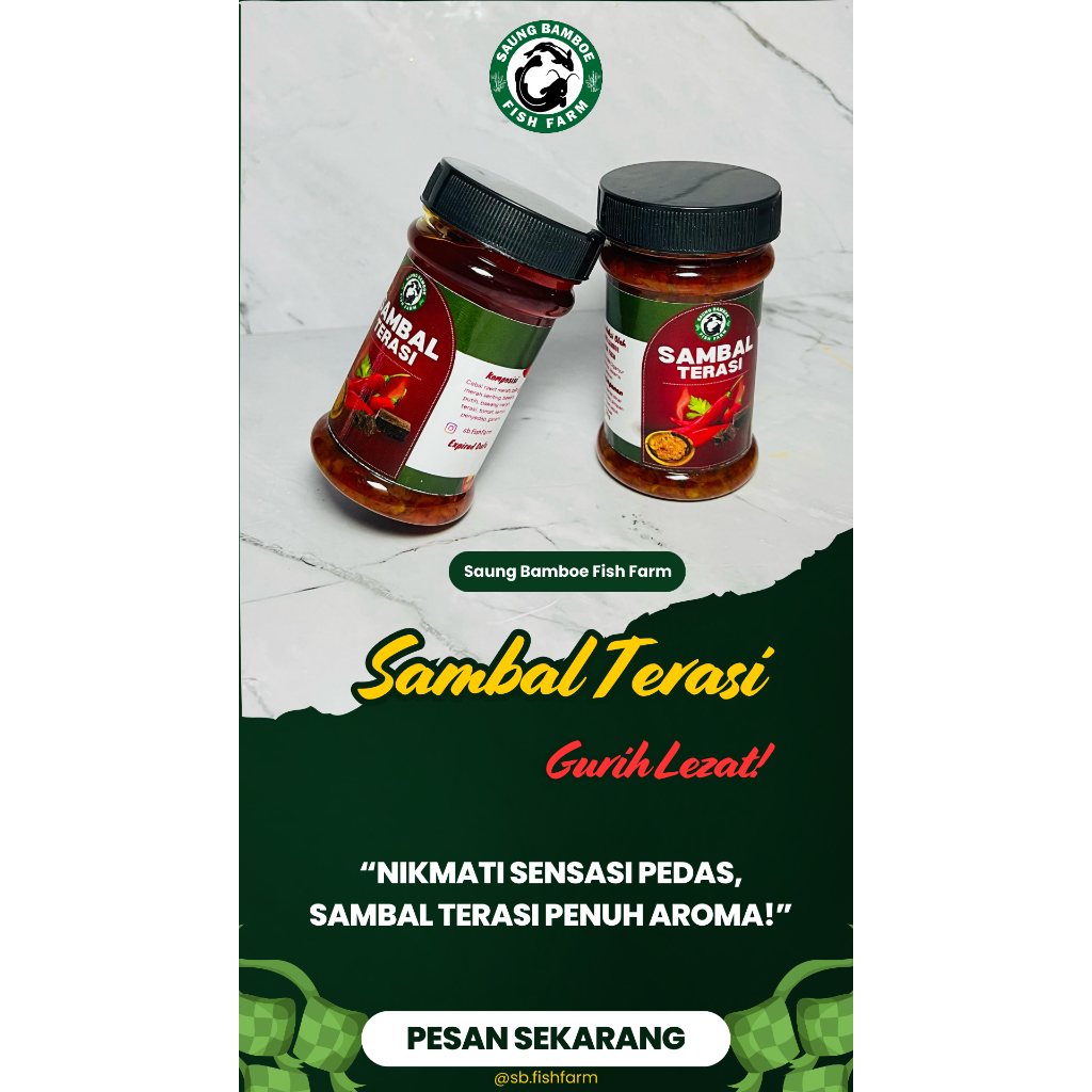 

Sambal Terasi 120gr